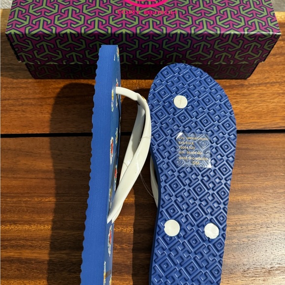 TORY BURCH THIN FLIP FLOP-PVC/EVA SIZE 5 - Picture 3 of 5